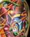 tattoo galleries/ - snake,dagger,heart morph